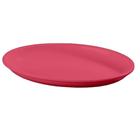 Carlisle FoodService Large Cranberry Oval Platter