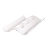 Cardinal Arcoroc Random Porcelain 12 x 8-1/4" Rectangular Plate