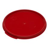 Carlisle Round Red Lid for 6 Qt. Container
