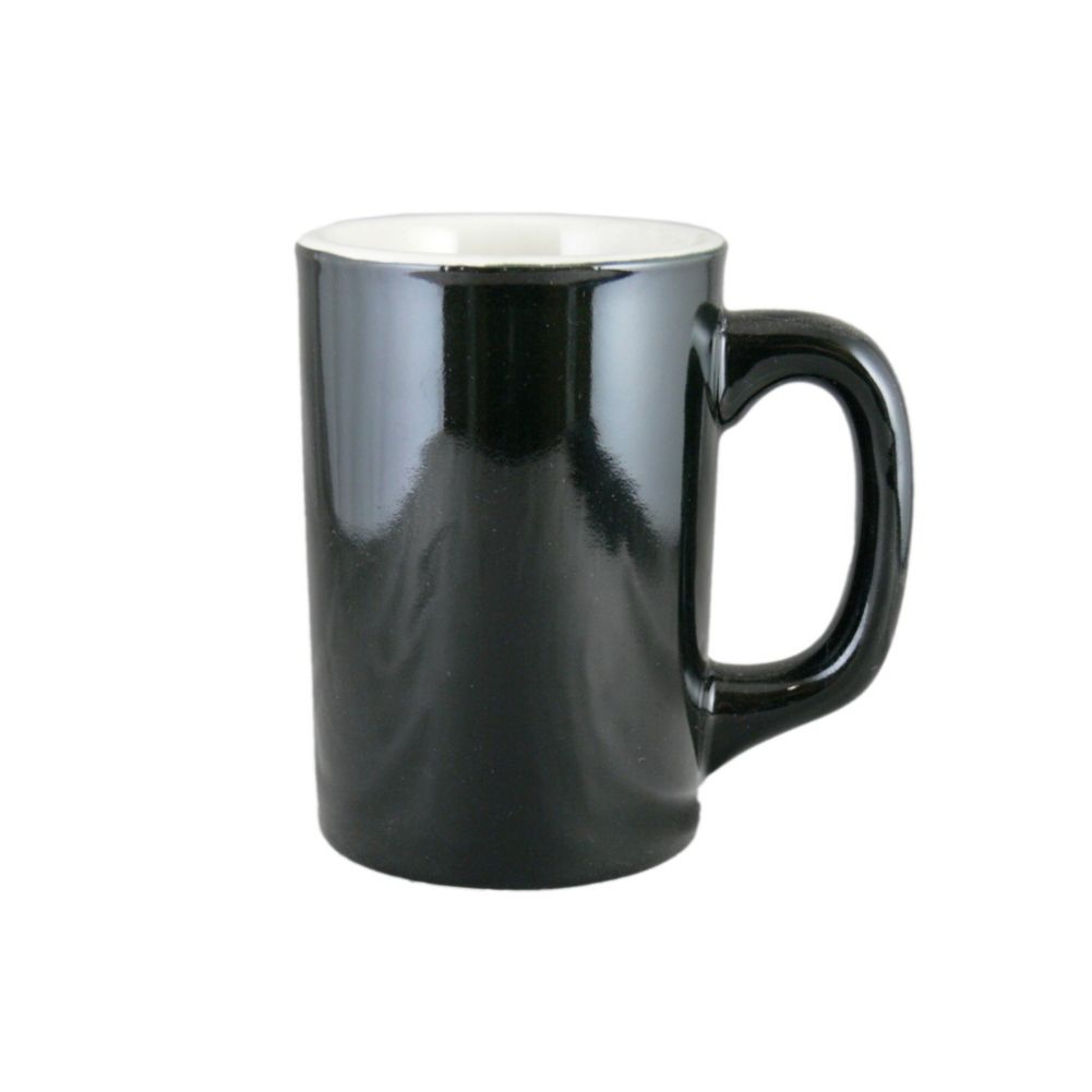 Vertex&reg; Vista Collection Undecorated 11 Oz Black Log Home Mug