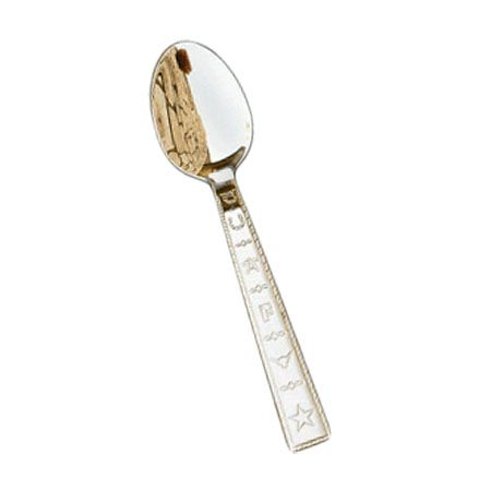 West Creation S/S Cowboy Pattern Teaspoon