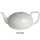 Steelite Rene Ozorio Aura Asian White Lid for 33 Oz Tea / Coffee Pot