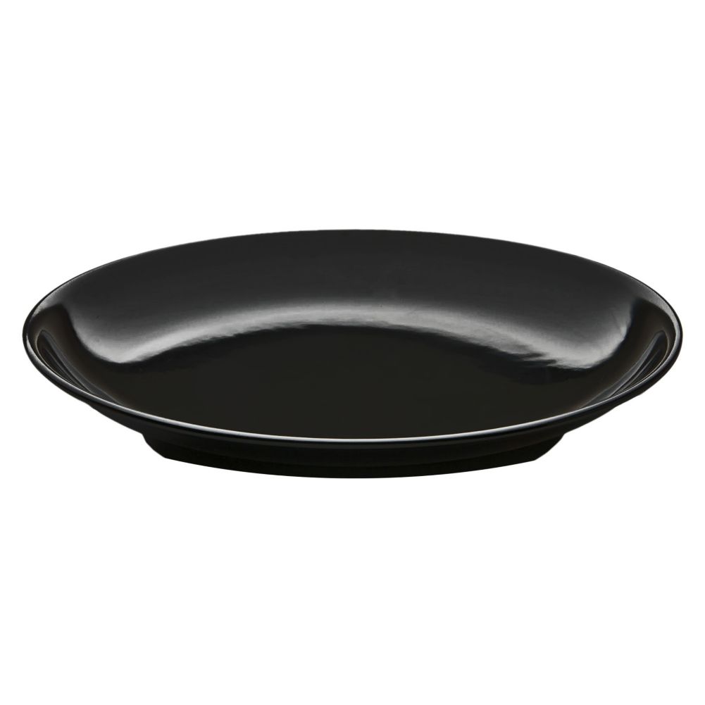 Elite Global Solutions Black Round Plate