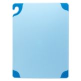 San Jamar&reg; Blue Saf-T-Grip&reg; Cutting Board