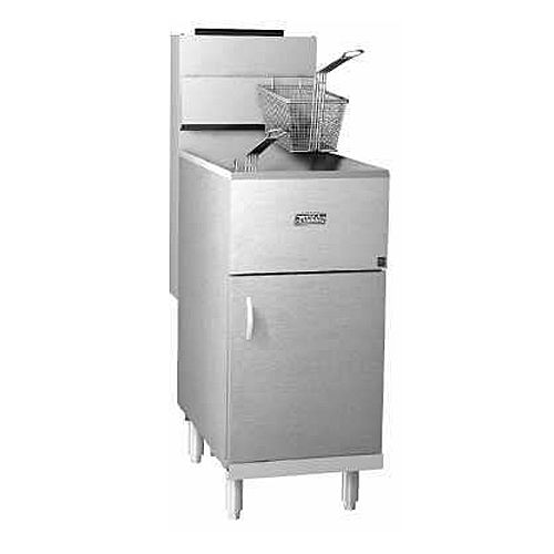 Pitco&reg; Economy 40-45 lb Capacity 105,000 BTU Propane Gas Fryer