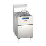 Pitco&reg; Economy 80 Lb Propane Fish Fryer with Mechanical Thermostat