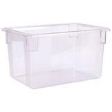 Carlisle StorPlus&trade; 21.5 Gal. Clear 18 x 26 x 15 Food Storage Box