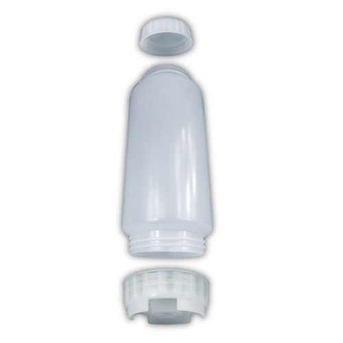 Fundamental Designs 12 Oz Squeeze Bottle w/ White Cap