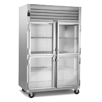 Traulsen G-Series G32001 Glass Door 3-Section Refrigerator