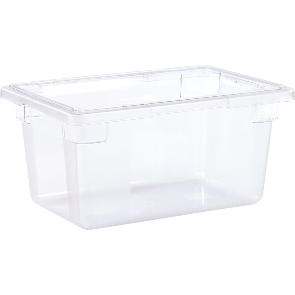 Carlisle StorPlus&trade; 3.5 Gal Clear 12" x 18" x 9" Food Storage Box
