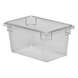 Cambro Camwear&reg; 4.75 Gal Clear 12" x 18" x 9" Food Storage Box