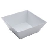 American Metalcraft Endurance&trade; White Melamine 228 Oz Square Bowl