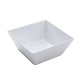 American Metalcraft Endurance&trade; White Melamine 125 Oz Square Bowl