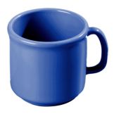 Carlisle&reg; Stackable&trade; Ocean Blue 10 Oz. SAN Plastic Mug