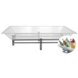 Buffet Enhancement 31 x 16 Medium Iron Ice Display