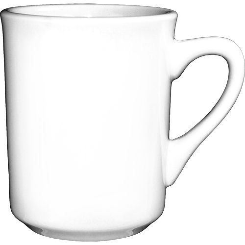 International Tableware Cancun&trade; European White 8.5 Oz Toledo Mug