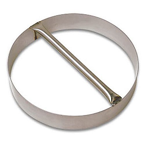 Allied Metal 10" Stainless Steel Dough Cutting Ring