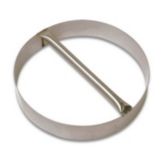 Allied Metal 12" Stainless Steel Dough Cutting Ring