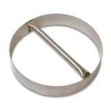 Allied Metal 16" Stainless Steel Dough Cutting Ring