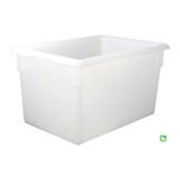 Rubbermaid White 21.5 Gal Food / Tote Box