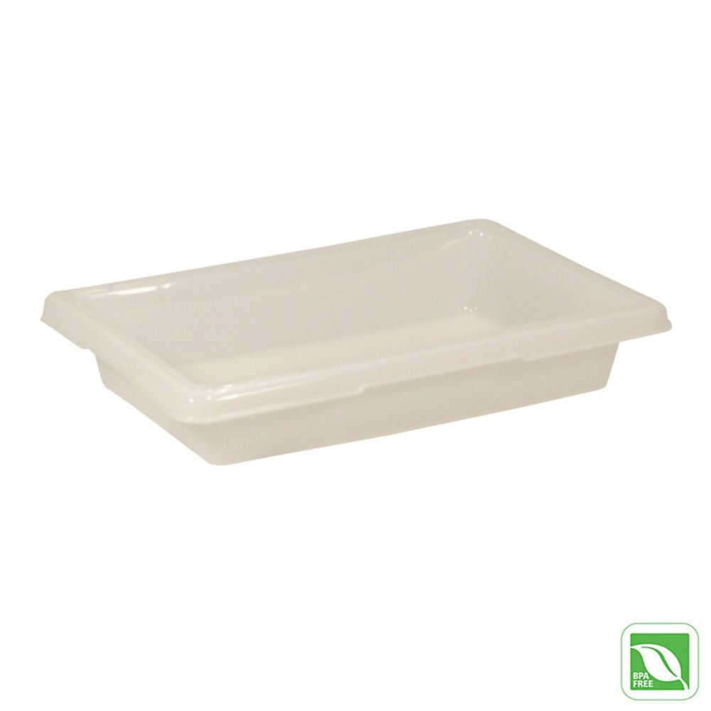 Rubbermaid White 2 Gal Food / Tote Box