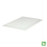 Rubbermaid White Lid for 12" x 18" Food / Tote Boxes