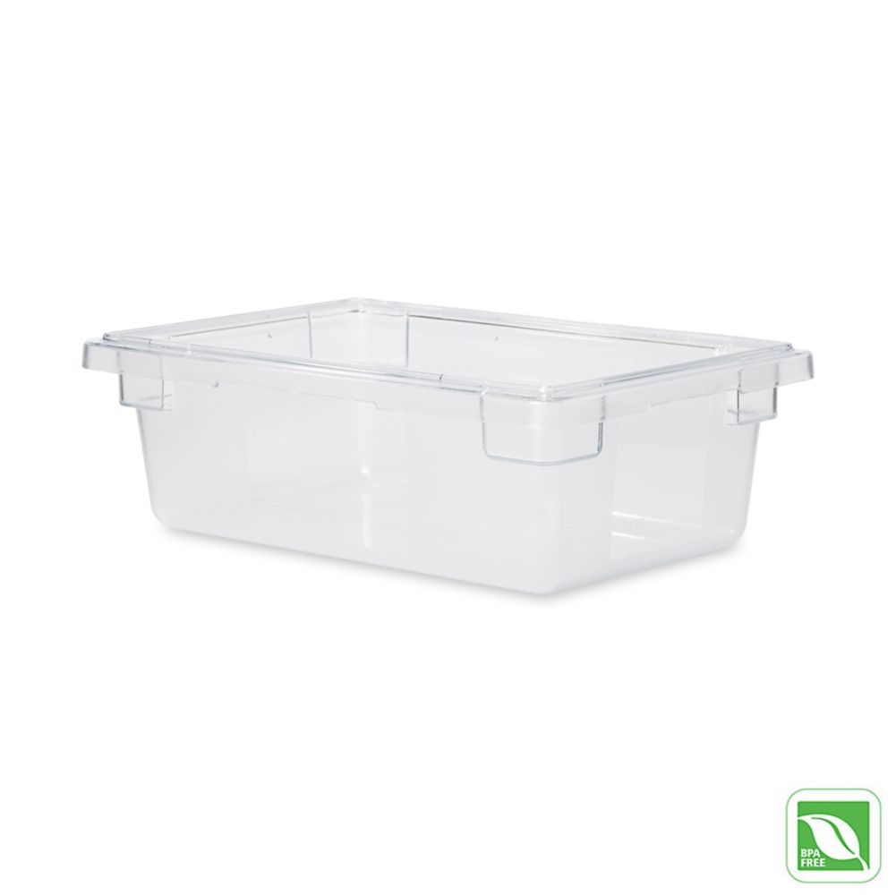 Rubbermaid Clear 3.5 Gal Food / Tote Box