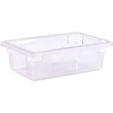 Carlisle StorPlus&trade; 3.5 Gal Clear 12" x 18" x 6" Food Storage Box