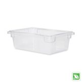 Rubbermaid Clear 3.5 Gal Food / Tote Box