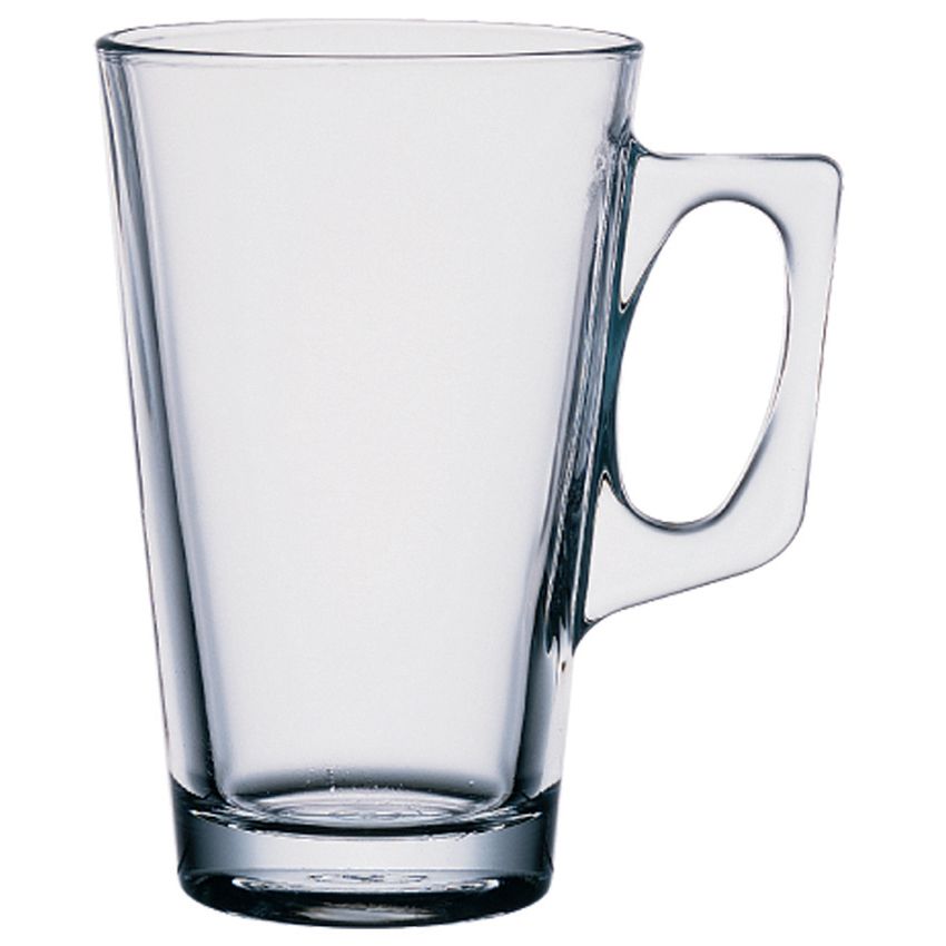 Cardinal Elemental Vela 8-1/4 Oz. Handled Glass Mug