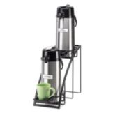 Cal-Mil Black Wire Dual Airpot Stand