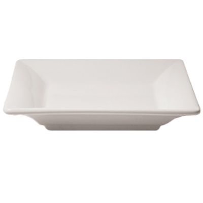 Dover Metals White Melamine 13 x 13" Square Platter