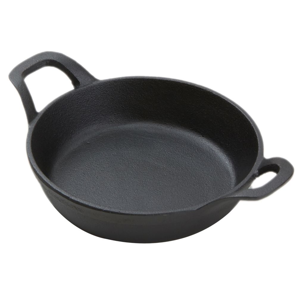 American Metalcraft Mini Round 18.2 Oz. Cast Iron Casserole Pan