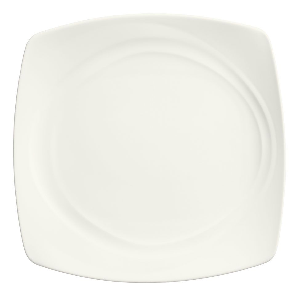 Syracuse China Resonate 11&frac34;" Square Coupe Plate