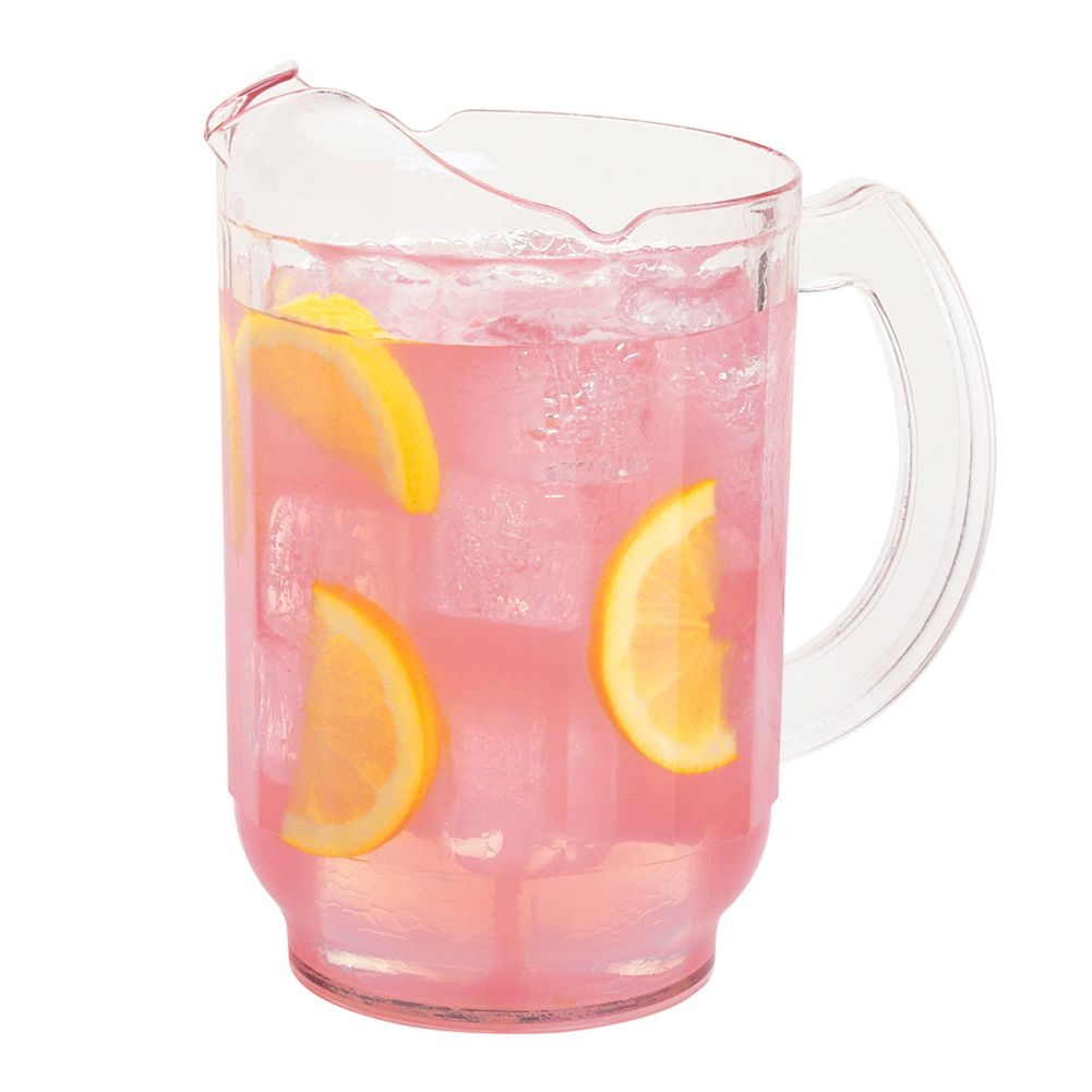 Cambro Clear Camwear&reg; 60 oz Pitcher w/ Large Handle