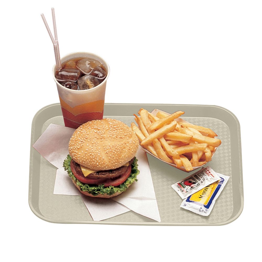 Cambro Light Peach Fast Food Tray