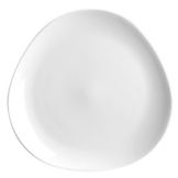 Homer Laughlin Ameriwhite&reg; Alexa&trade; 8-3/8" Triangle Plate