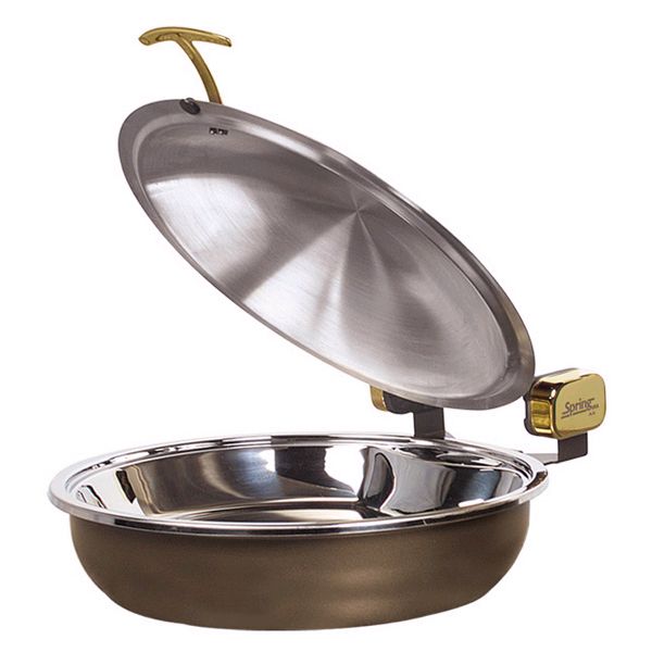 Spring USA&reg; Seasons Bronze Sauteuse with Chrome Accents
