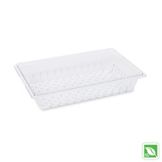 Rubbermaid Clear Colander / Drain Tray for Food Box