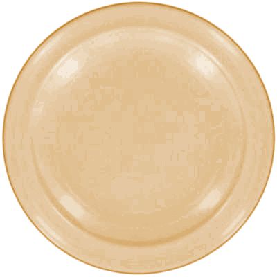 Omni Salad Plate, Undecorated Sandstone, 7-1/2"