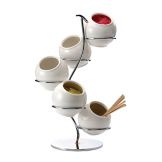 Buffet Euro Stahl S/S 5-Level Chrome Vine Display