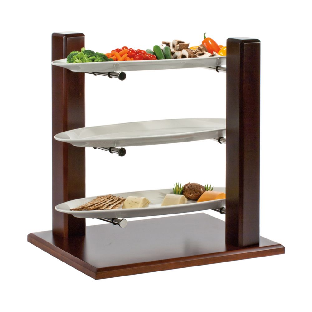 Buffet Euro Pillar Dual Wooden Stand