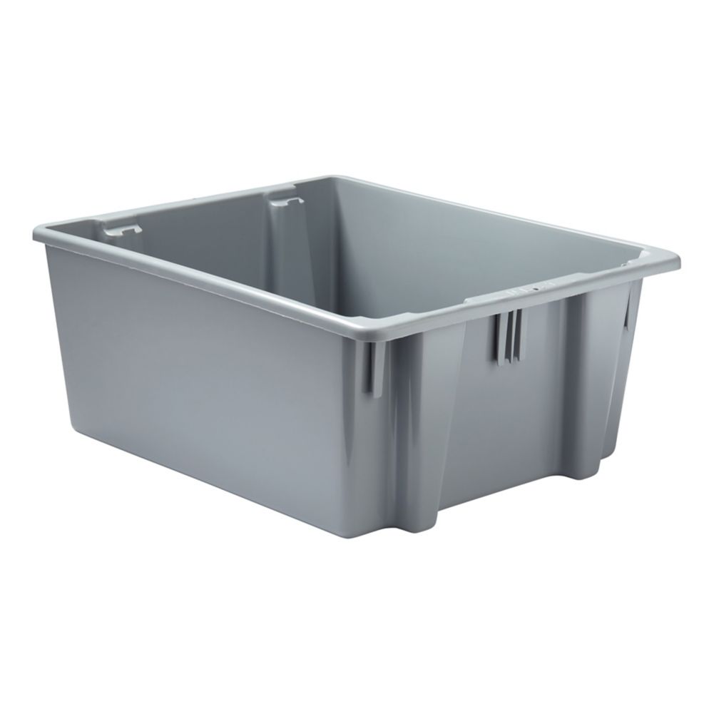 Rubbermaid Palletote&reg; Gray 2 cu ft Storage Box