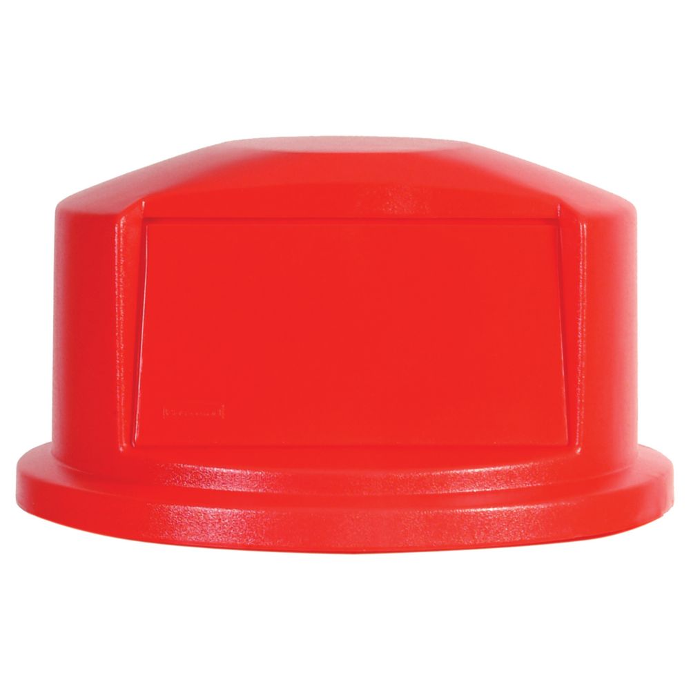 Rubbermaid BRUTE&reg; Red Dome Top for 2632 Containers
