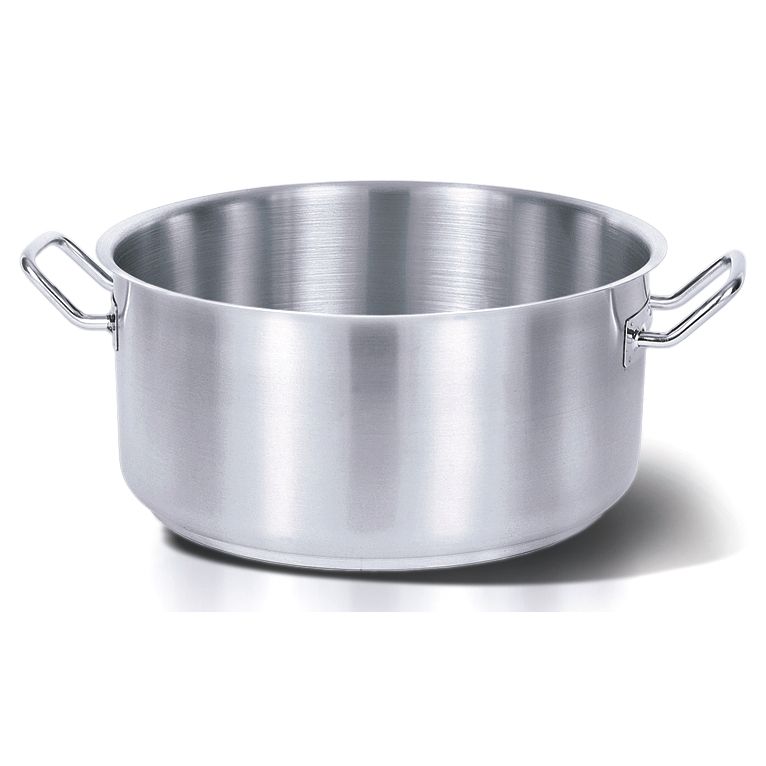 Eurodib Homichef S/S 40 Qt. Brazier Saute Pan w/ Handles