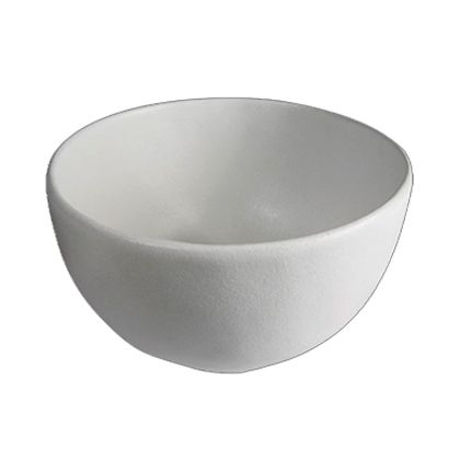 Bugambilia Solid White Large Deep Texas 20.29 Oz Round Buffet Bowl