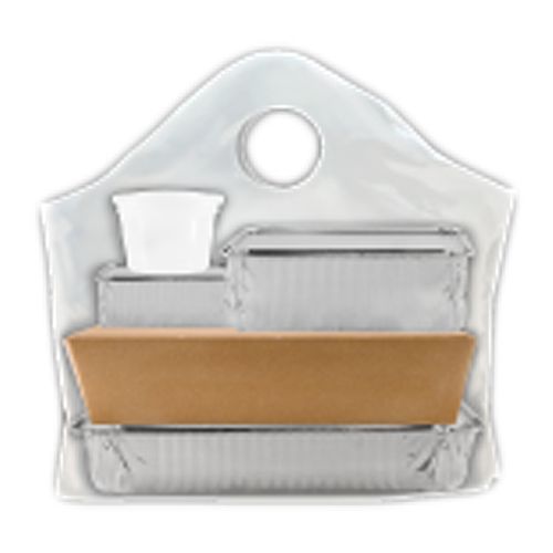 White Carryout Bag, 24" x 20" x 11"