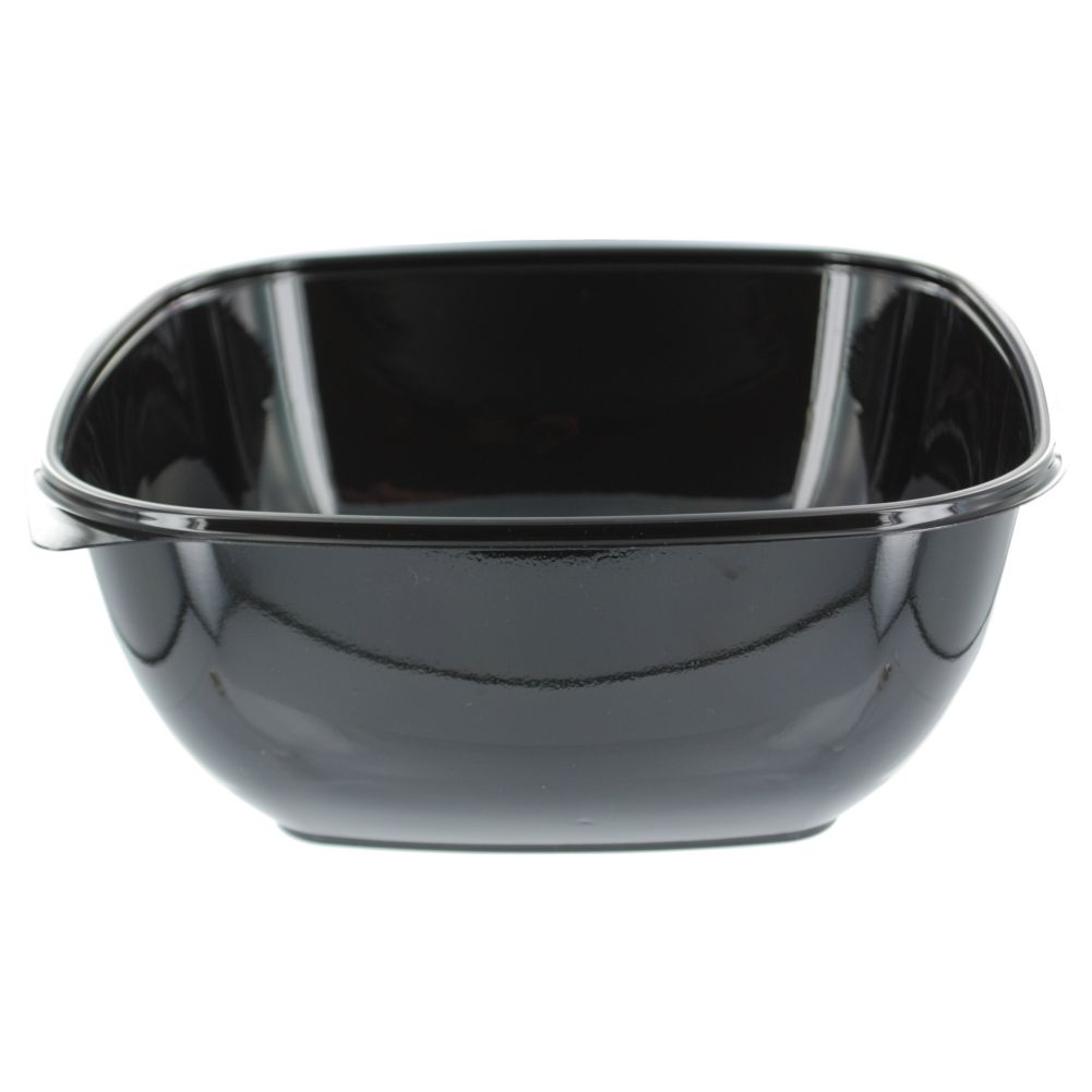 Sabert Black 160 Oz. Square Bowl