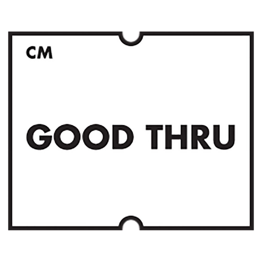 DayMark&reg; CoolMark&trade; "Good Thru" Labels