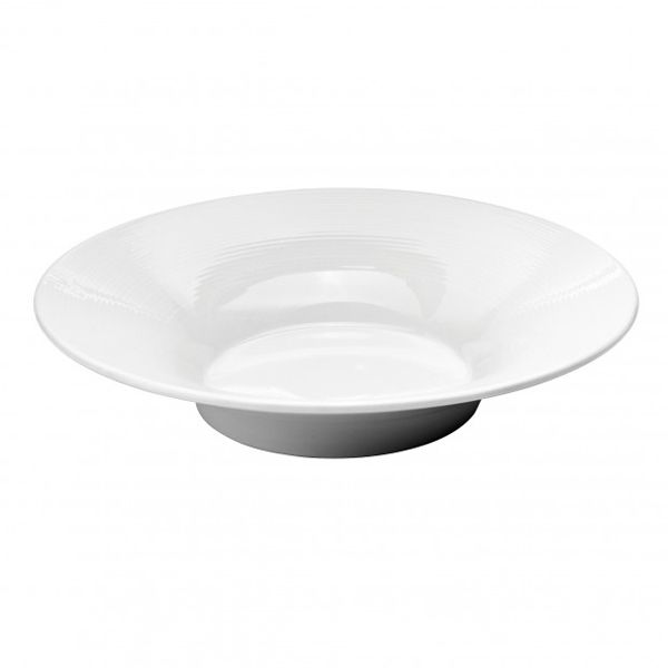Oneida&reg; Whirl&trade; 12-1/8" Porcelain White Pasta Bowl